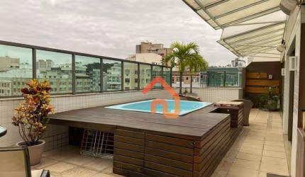 Excelente cobertura duplex, miolo de Icaraí!!!