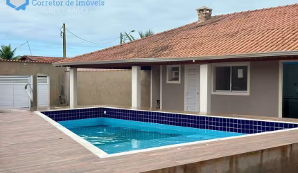 AMPLA CASA EM ITANHAEM 3 QUARTOS 2 SUITES -TERRENO INTEIRO 350M -LADO PRAIA