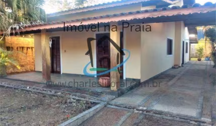 Casa para Venda em Ubatuba, Praia da Maranduba, 3 dormitórios, 1 suíte, 2 banheiros, 4 vagas