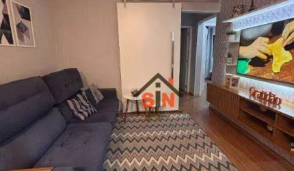 Apartamento com 3 dormitórios à venda, 82 m² por R$ 426.000 - Vila Nova Bonsucesso - Guarulhos/SP