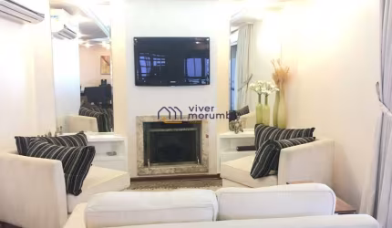 Apartamento mobiliado com churrasqueira 241m 3 suites 4 vagas