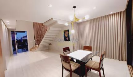 (Venda) Sobrado de Alto Padrão no Florais Itália 3 Quartos, Escritorio e Sala de TV Reversivel codigo: 87968