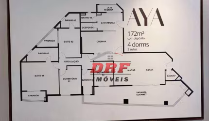 Apartamento de 172 m² com Suíte Master e Varanda Gourmet em Vila Augusta