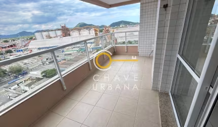 Apartamento para alugar, 92 m² por R$ 5.000,02/mês - Ponta da Praia - Santos/SP
