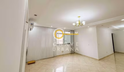Apartamento com 3 dormitórios para alugar, 144 m² por R$ 7.500,02/mês - Gonzaga - Santos/SP