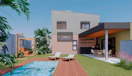 Casa em Condomínio para Venda em Atibaia, Vila Santista, 3 dormitórios, 3 suítes, 3 banheiros, 2 vagas