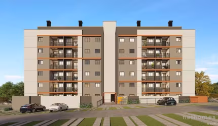 Apartamento com 2 quartos à venda na Rua José Marcelino da Silva Júnior, 914, Cidade Industrial, Curitiba, 52 m2 por R$ 411.030