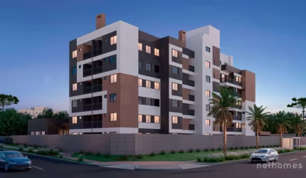 Apartamento com 2 quartos à venda na Rua João Bonat, 494, Novo Mundo, Curitiba, 48 m2 por R$ 453.483