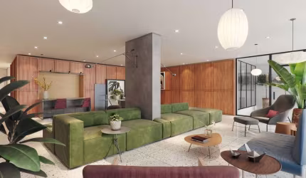 Apartamento com 1 quarto à venda na Avenida Castelo Branco, 744, Setor Bueno, Goiânia, 52 m2 por R$ 541.661