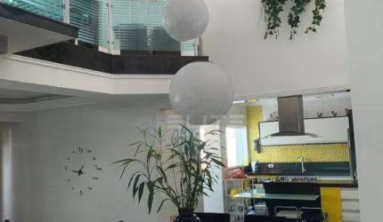 Cobertura com 3 dormitórios para alugar, 335 m² por R$ 8.271,00/mês - Campestre - Santo André/SP