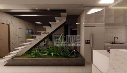 Sobrado em Santo André - Vila Curuçá,  lançamento com 129,80 m²-