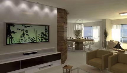 Apartamento no Capim Macio Newton Navarro, 2 quartos (1 suíte) 2 vagas, lazer