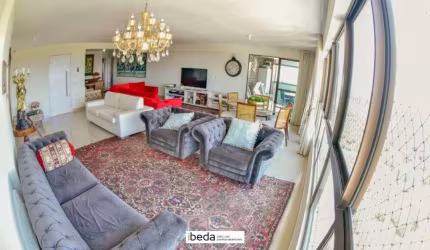 ibeda - Apartamento 4 suítes no Tirol com 222m2 alto padrão, Moura Dubeux,  4vgs
