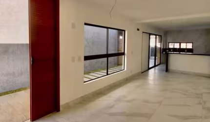 Casa em Condominio em Ponta Negra Sala ampla, 3 suítes, 125m2, 2 vagas, gourmet