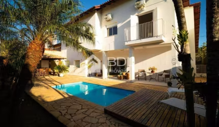 Casa em condomínio fechado com 4 quartos para alugar na Rua Pedro Nacib Jorge, 123, Vila Brandina, Campinas, 390 m2 por R$ 13.000