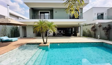 Casa em condomínio fechado com 4 quartos à venda na Rua Professor Roberto Magalhães Randi, 107, Loteamento Mont Blanc Residence, Campinas, 453 m2 por R$ 5.990.000