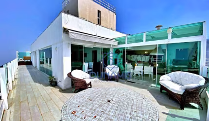 Cobertura à venda, 230 m² por R$ 2.300.000,00 - Pitangueiras – P – Morro do Maluf - Guarujá/SP