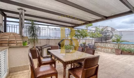 Cobertura Duplex de Luxo com 303 m², 3 quartos sendo 3 suítes à venda no bairro Alto da Boa Vista.