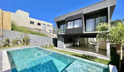 Casa /Cond. Vintage - Zero KM - Moderna! 4 dormitórios/ 3 suítes, linda piscina e gourmet!