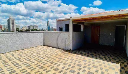 Cobertura com 3 dormitórios à venda, 120 m² por R$ 620.000,00 - Jardim Stella - Santo André/SP