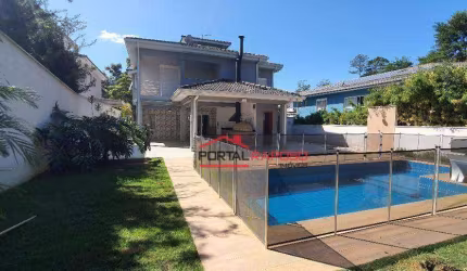 Casa com 4 dormitórios, 420 m² - venda por R$ 4.400.000,00 ou aluguel por R$ 27.620,00/mês - Granja Viana - Cotia/SP