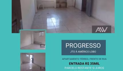 Apartamento com 1 dormitório à venda, 50 m² por R$ 35.000 de entrada - Progresso - Juiz de Fora/MG