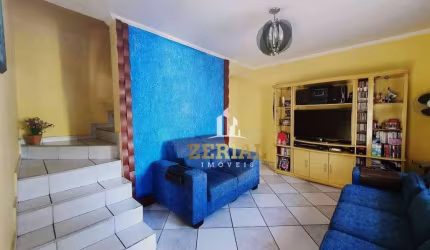 Sobrado com 4 dormitórios à venda, 201 m² por R$ 745.000,00 - Jardim Santo Alberto - Santo André/SP