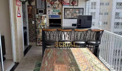 Apartamento com 3 dormitórios para alugar, 142 m² por R$ 8.085,00/mês - Santa Paula - São Caetano do Sul/SP