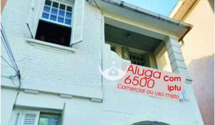 Casa para locação – Ideal para uso comercial ou misto Campo Grande – Santos/SP