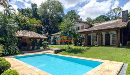 Imperdível Casa em Condomínio de Luxo em Cotia-SP, Chácara Granja Velha: 3 quartos, 3 suítes, 4 banheiros, 8 vagas, 45,66 m².