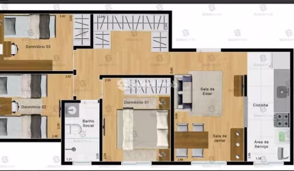 Apartamento NOVO à venda, Jardim Mauá, Mauá, SP