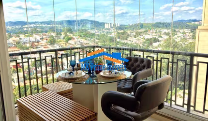 Apartamento com 96m²,  03 Quartos, 01 Suíte e 02 Vaga - ALPHA PARK.