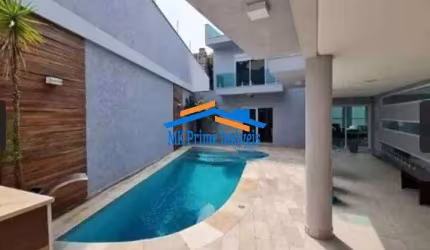 Sobrado c/ 4 Quartos(4 Suítes), 580m², Piscina, 4 vagas - City Bussocaba