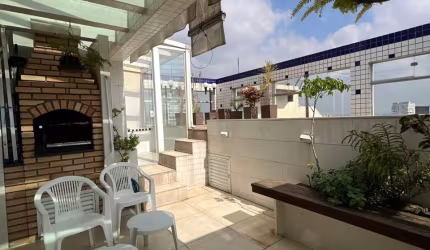 Linda Cobertura á venda com 180m² com 03 Dormitórios Sendo 01 Suíte, no Bairro Santana - São Paulo - SP.