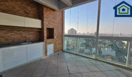 Linda Cobertura á venda com 208² com 04 Dormitórios, no Condomínio Ville de France no Bairro Jardim do Mar - São Bernardo do Campo - SP