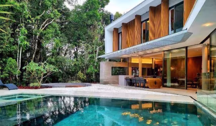 Casa Térrea á venda de 580m² com 05 Dormitórios em Riviera - Bertioga.