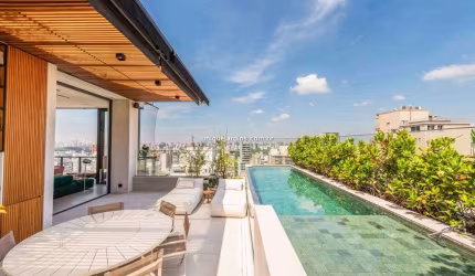 Cobertura Duplex Jardim América: 4 Suítes | 5 Vagas | 408 m² úteis