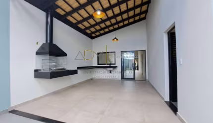 Casa nova localizada no Residencial Ouro Verde em Botucatu-SP