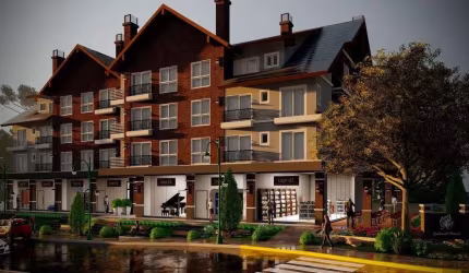 Apartamento com 1 Suíte à venda, 58 m² - Avenida Central - Gramado/RS