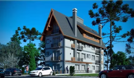 Apartamento com 2 dormitórios à venda, 56 m² - Dutra - Gramado/RS