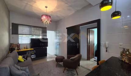 Casa à venda no bairro Rancho Alegre, 3 quartos, 1 suíte e espaço gourmet.