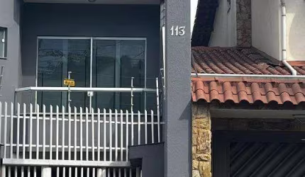 Apartamento Duplex para Venda em Santo André, Campestre, 3 dormitórios, 1 suíte, 4 banheiros, 2 vagas