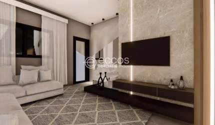 Casa à venda, 2 quartos, 2 suítes, 2 vagas, Novo Mundo - Uberlândia/MG