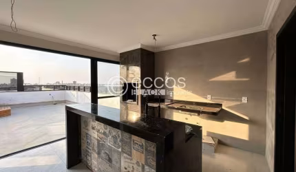Cobertura à venda, 3 quartos, 1 suíte, 2 vagas, Novo Mundo - Uberlândia/MG
