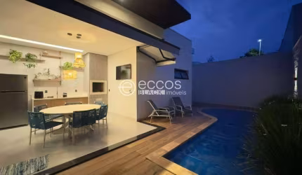 Casa em condomínio à venda, 4 quartos, 4 suítes, 1 vaga, Nova Uberlândia - Uberlândia/MG