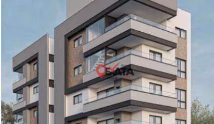 Apartamento próximo ao mar com 3 dormitórios à venda, 93 m² por R$ 685.575 - Brasília - Itapoá/SC