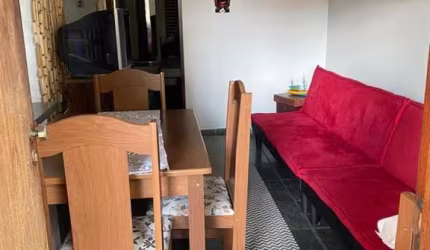 Apartamento de 2 dormitórios mobiliado disponível para Locação Definitiva no Centro em Ubatuba