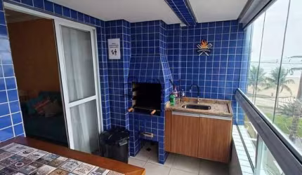 Apartamento Vista Mar com 2 dorms, Maracanã, Praia Grande