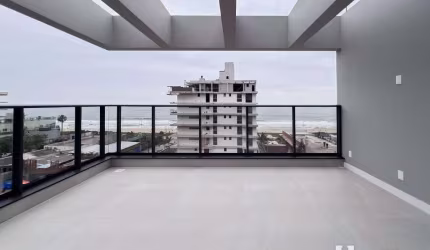 Cobertura vista mar com 4 suítes na Praia Brava em Itajaí