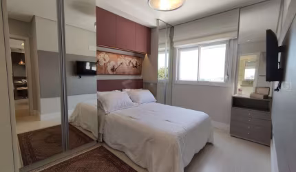 Apartamento para Venda - 57.72m², 2 dormitórios, sendo 1 suites, 1 vaga - Santo Antonio